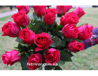 Букет з 19 троянд "Такаци"